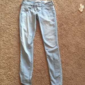 light washed jeans